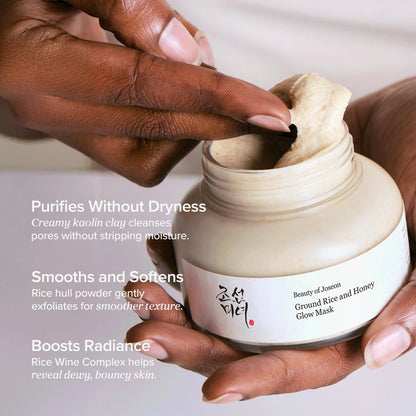 Ground Rice and Honey Glow Mask